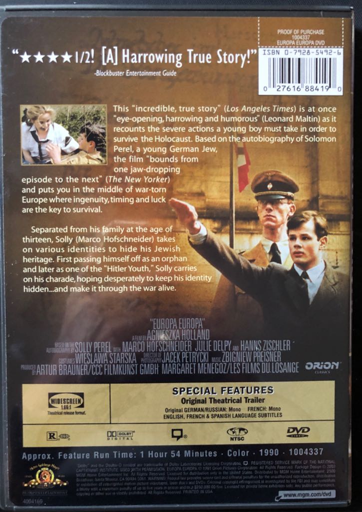 Filhos Da Guerra DVD movie collectible [Barcode 0027616884190] - Main Image 2