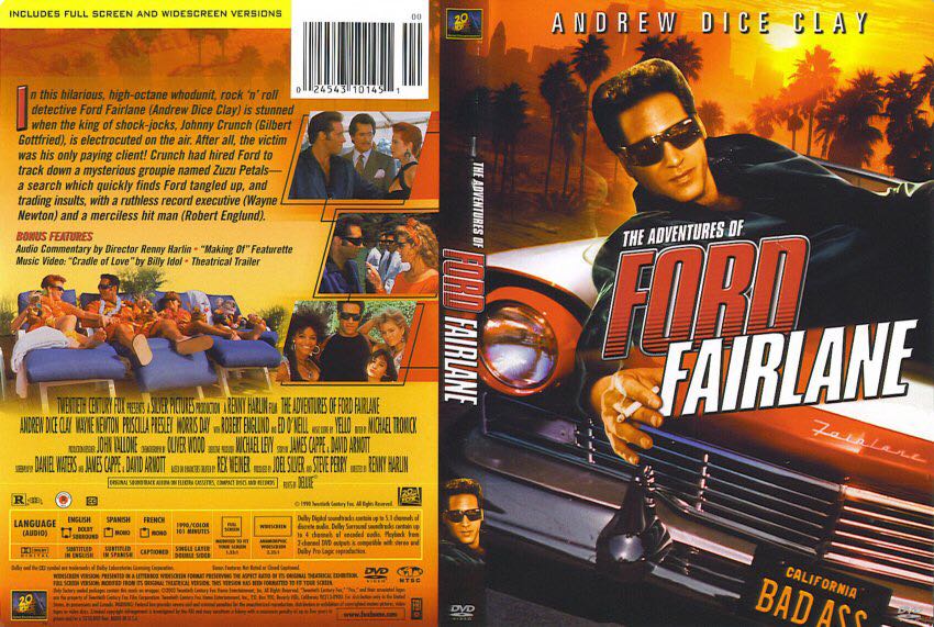 The Adventures Of Ford Fairlane Blu-ray movie collectible [Barcode 013132630991] - Main Image 2