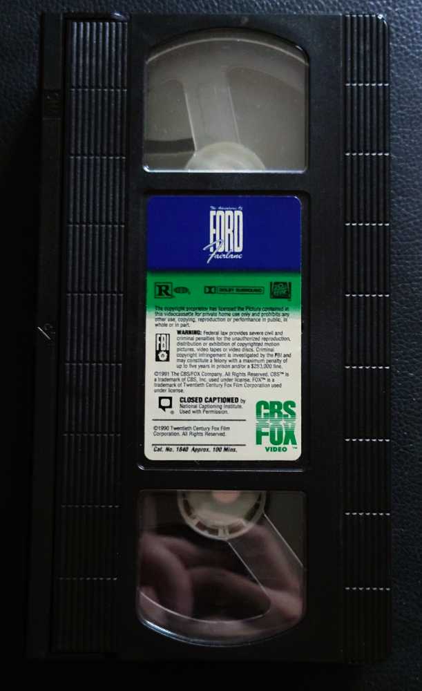 The Adventures Of Ford Fairlane VHS movie collectible [Barcode 086162184031] - Main Image 3