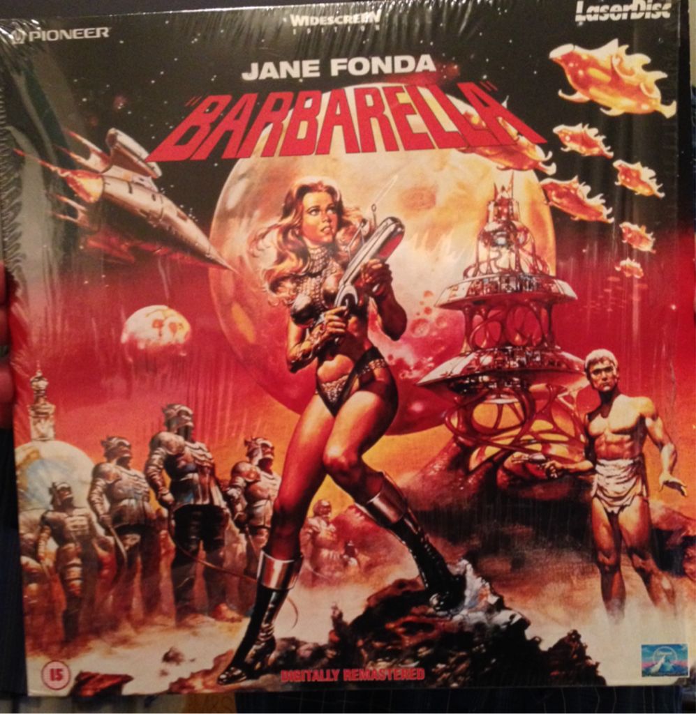 Barbarella Laser Disc movie collectible [Barcode 5022626352016] - Main Image 1