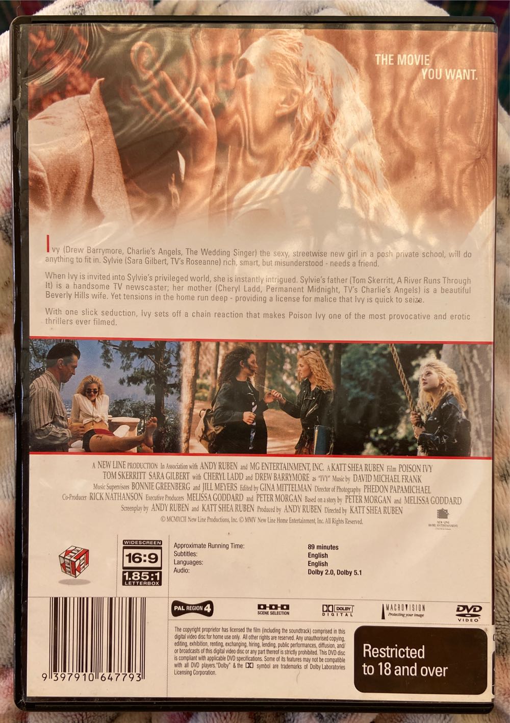 Poison Ivy 1 DVD movie collectible [Barcode 9397910647793] - Main Image 3