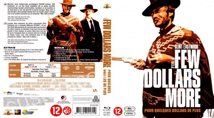 For a Few Dollars More DVD movie collectible [Barcode 5201802018339] - Main Image 2