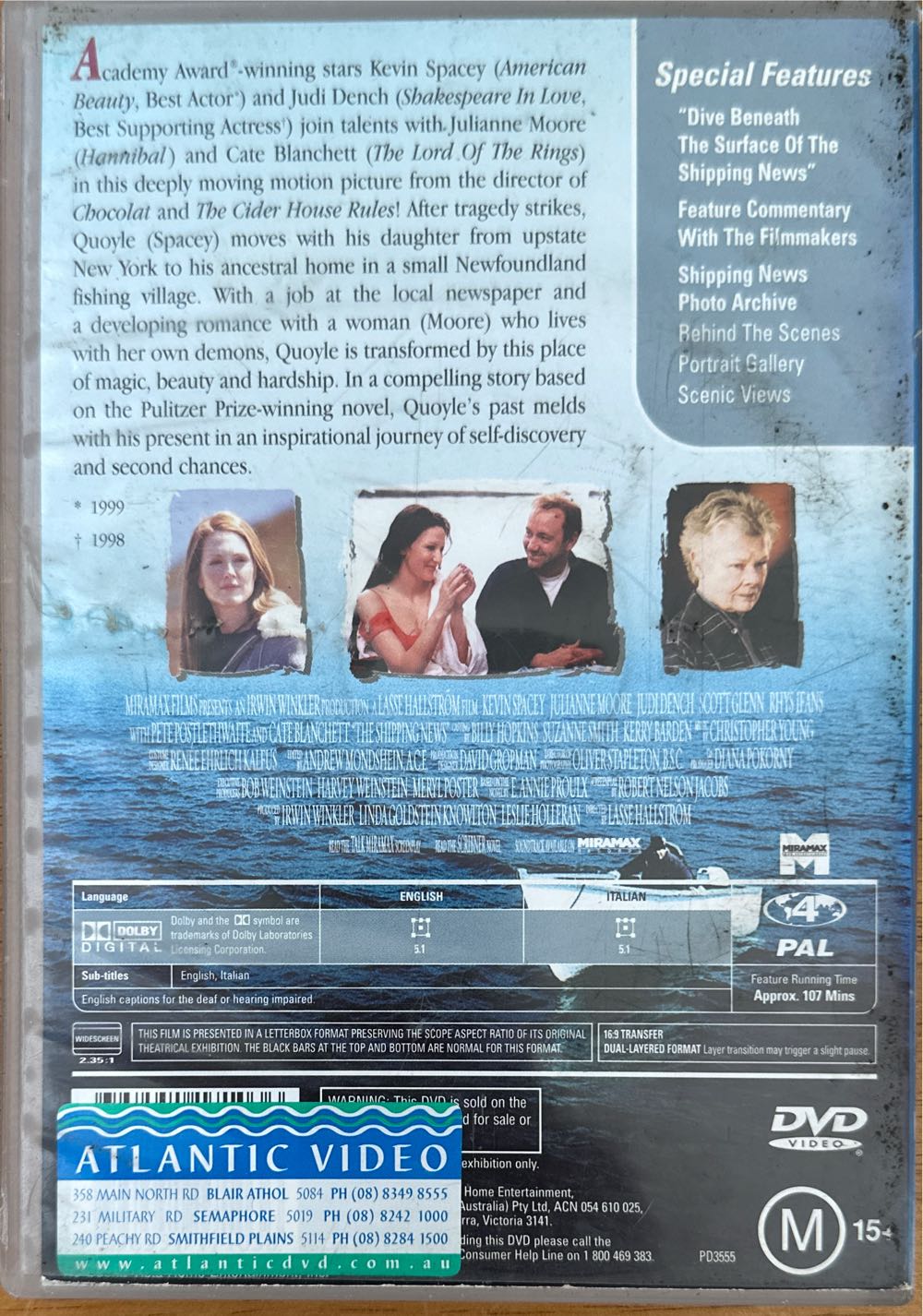 The Shipping News VHS movie collectible [Barcode 065935141709] - Main Image 2