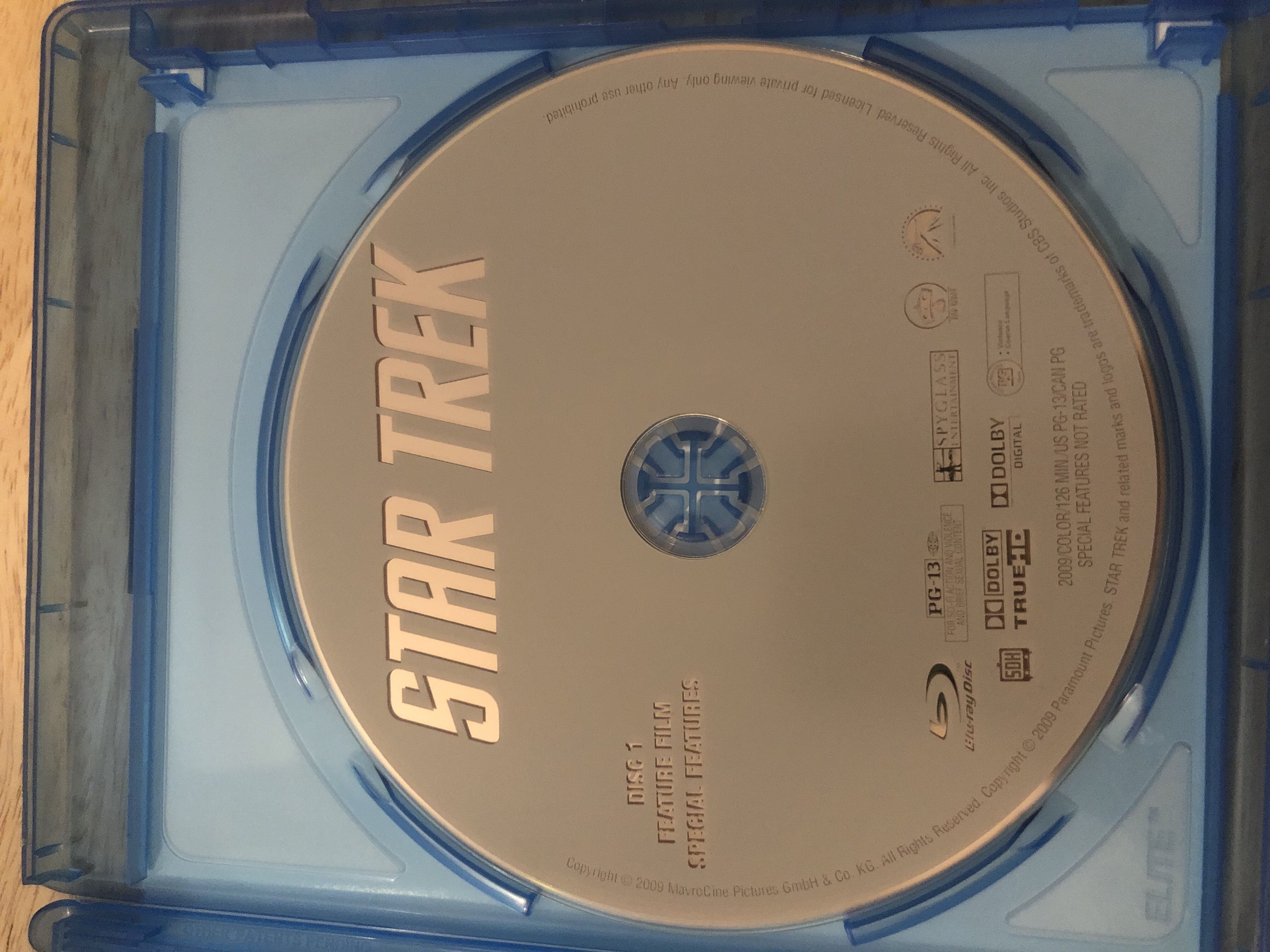 Star Trek Blu-ray movie collectible [Barcode 097361166247] - Main Image 3