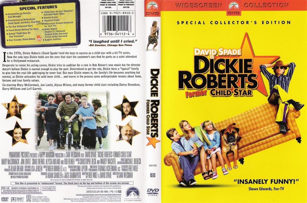 Dickie Roberts: Former Child Star DVD movie collectible [Barcode 097363411246] - Main Image 2
