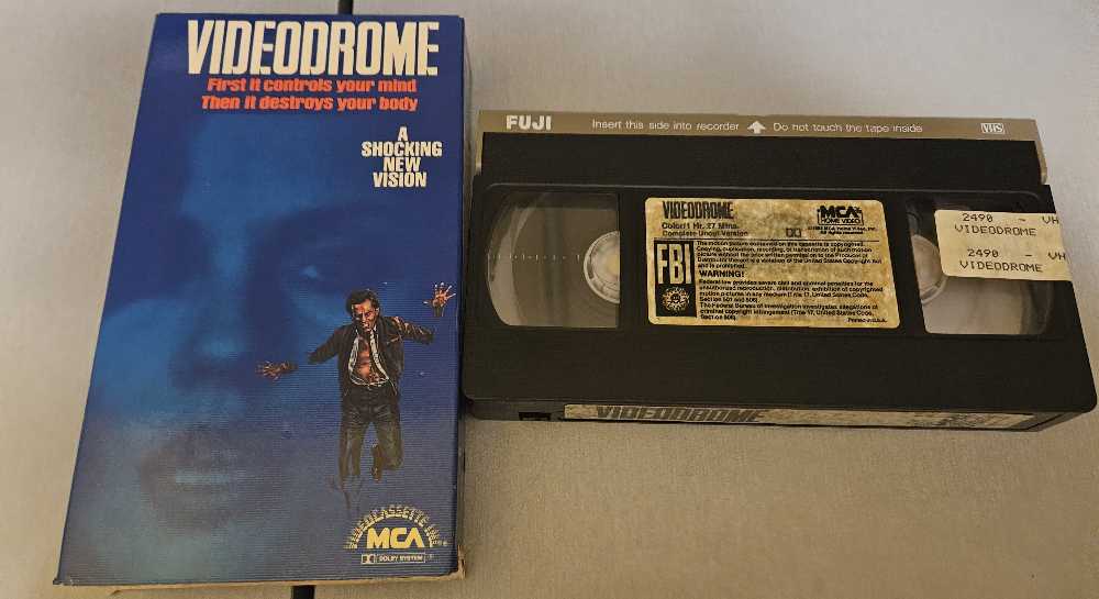 Videodrome VHS movie collectible [Barcode 047897101335] - Main Image 3