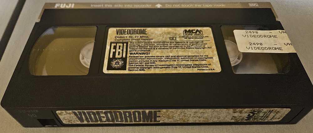 Videodrome VHS movie collectible [Barcode 047897101335] - Main Image 4