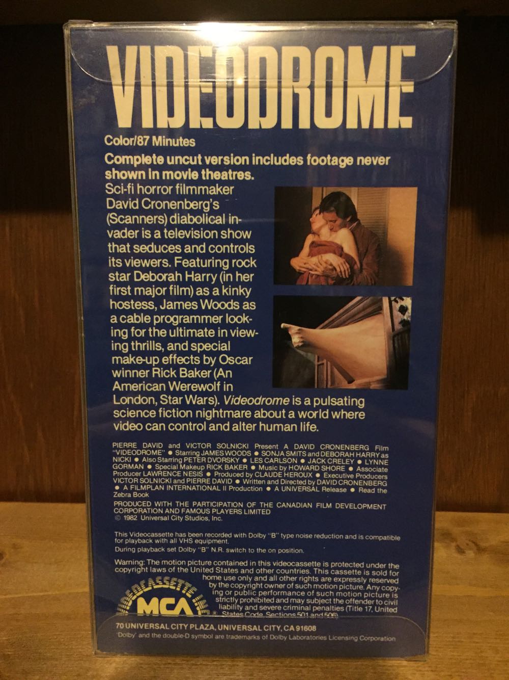 Videodrome Blu-ray movie collectible [Barcode 4020628946548] - Main Image 2