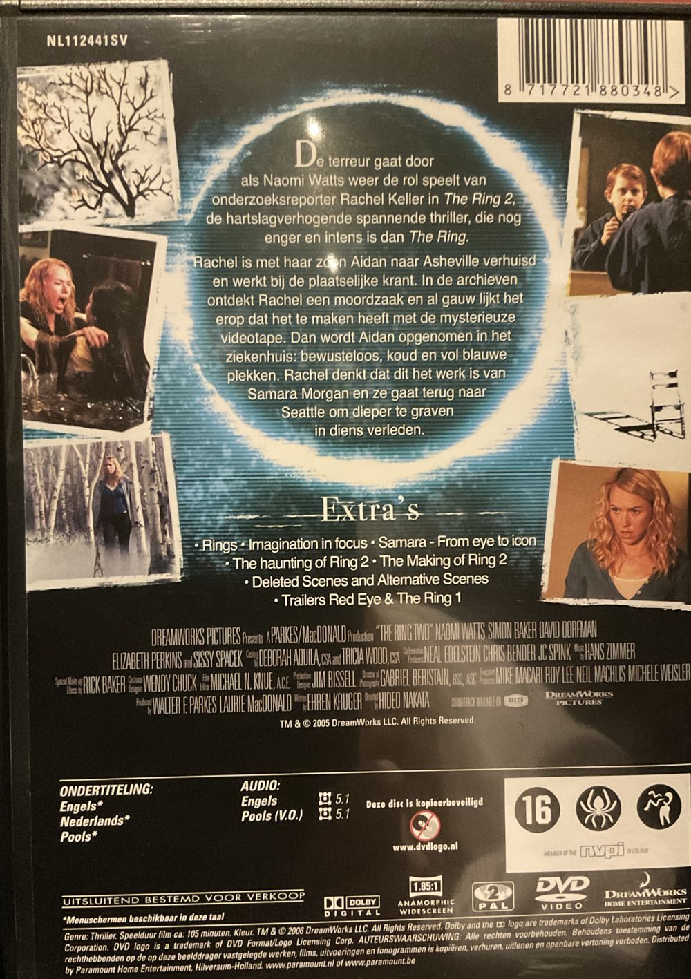 The Ring 2 DVD movie collectible [Barcode 8717721880348] - Main Image 2