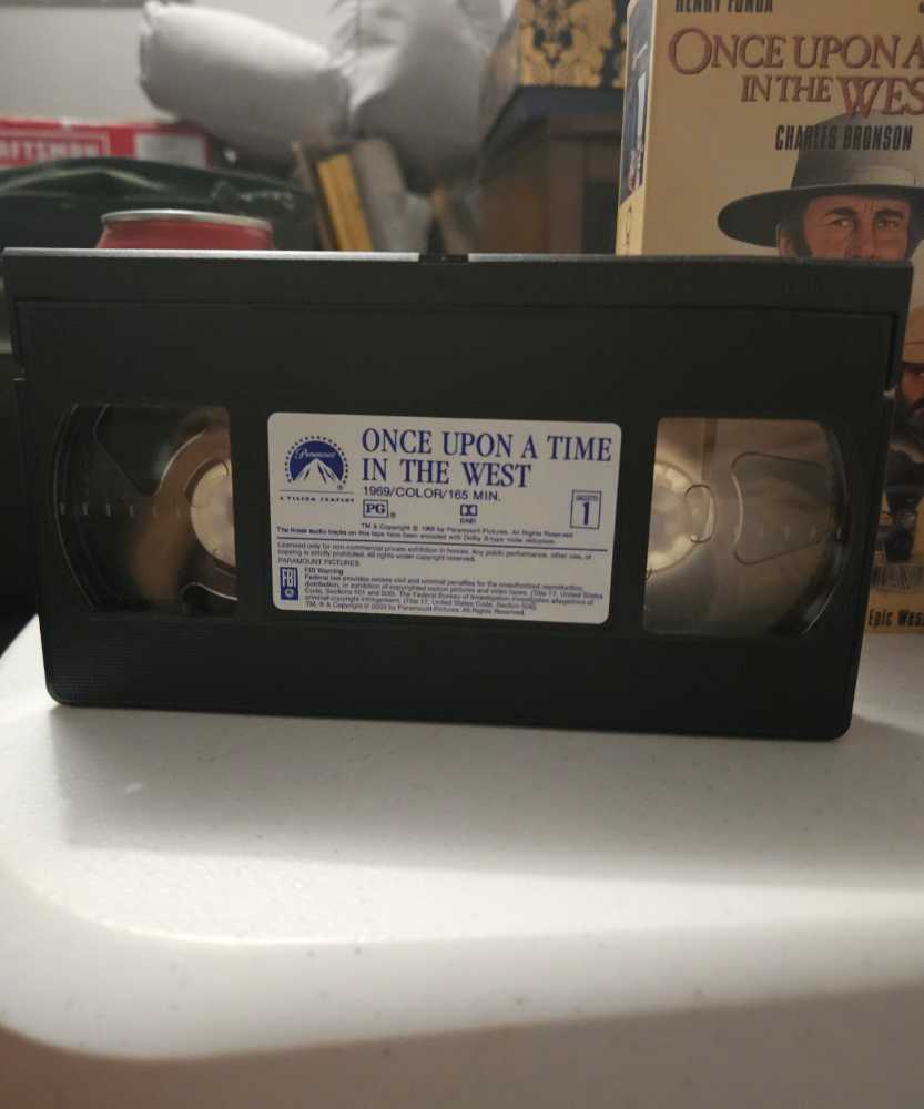 Once Upon A Time In The West VHS movie collectible [Barcode 097360683035] - Main Image 3