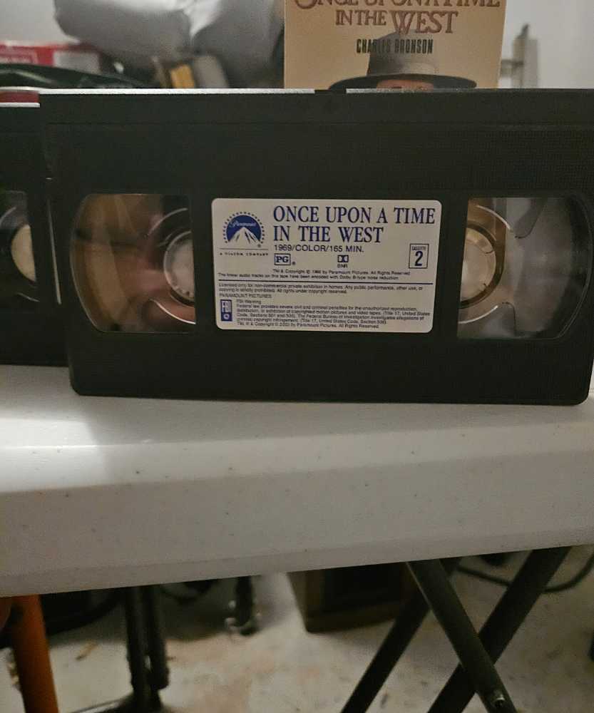 Once Upon A Time In The West VHS movie collectible [Barcode 097360683035] - Main Image 4