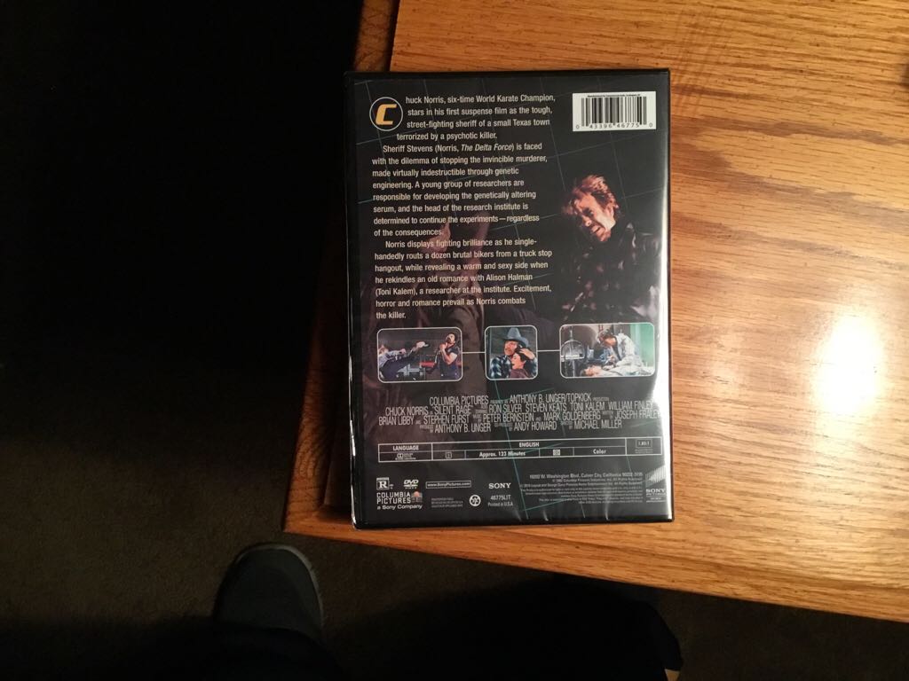 Silent Rage DVD movie collectible [Barcode 043396467750] - Main Image 2