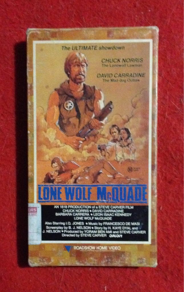 Lone Wolf McQuade VHS movie collectible [Barcode 018713740670] - Main Image 2