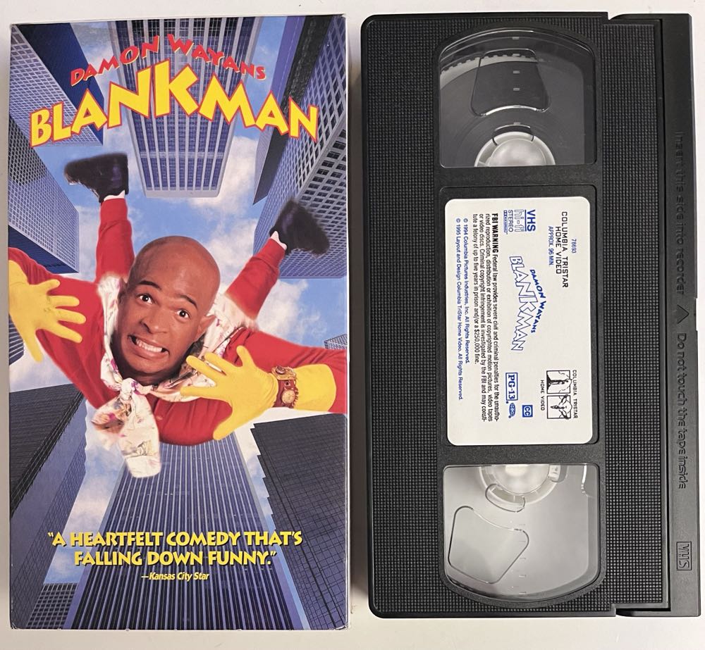 Blankman VHS movie collectible [Barcode 043396786936] - Main Image 2