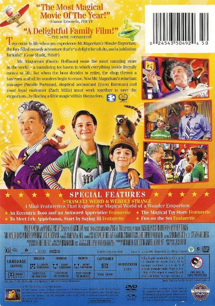 Mr. Magoriums Wonder Emporium Blu-ray movie collectible [Barcode 5051429701349] - Main Image 2