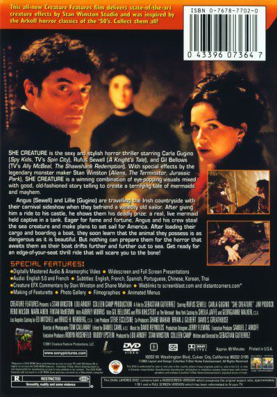 She Creature DVD movie collectible [Barcode 043396073647] - Main Image 2