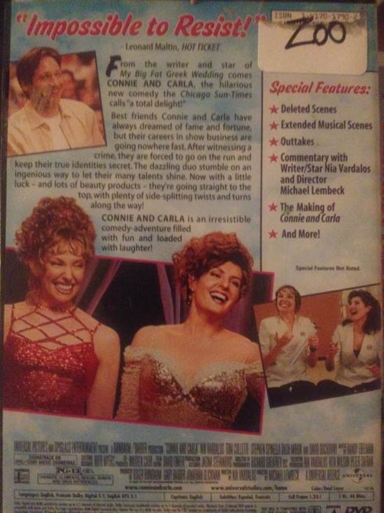 Connie and Carla DVD movie collectible - Main Image 2