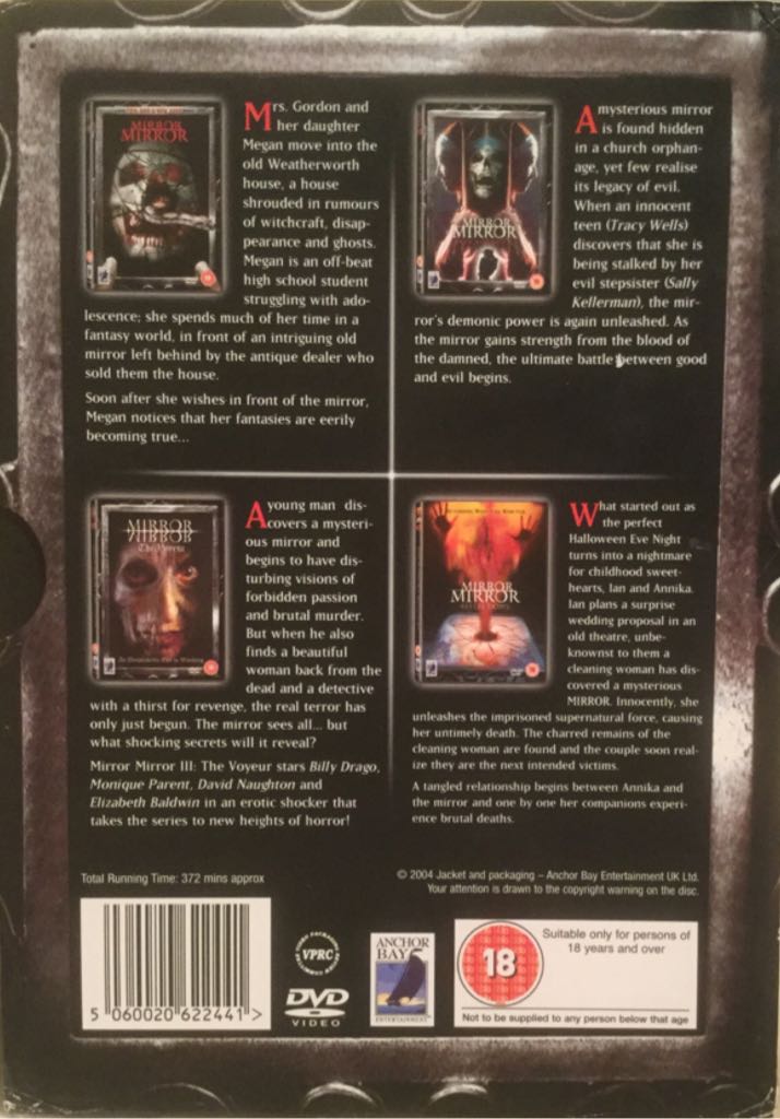 Mirror Mirror Colllection DVD movie collectible [Barcode 5060020622441] - Main Image 2