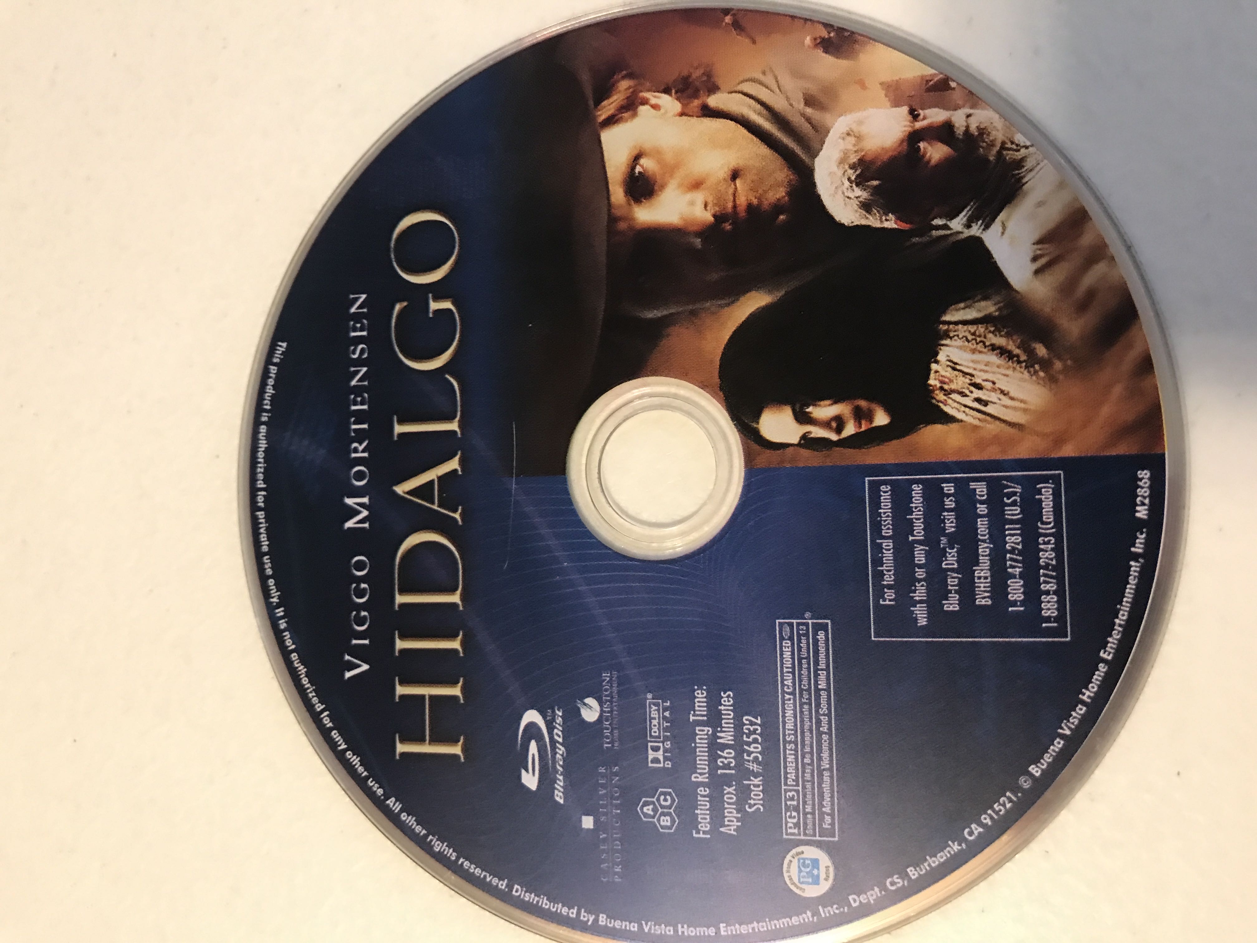 Hidalgo Blu-ray movie collectible [Barcode 786936756159] - Main Image 3