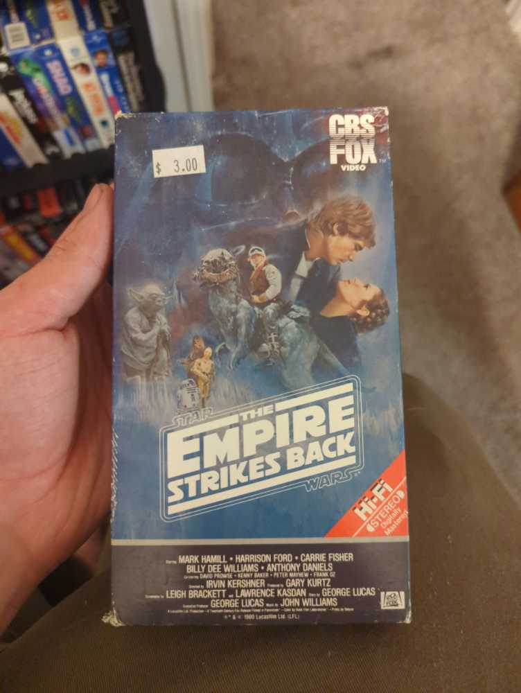 Star Wars5The Empire Strikes Back VHS movie collectible [Barcode 5013738142558] - Main Image 2