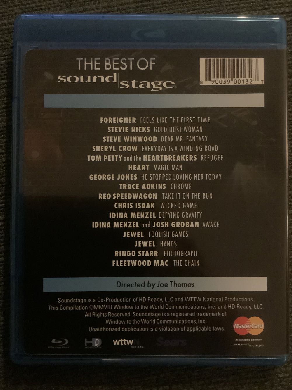SoundStage - The Best of SoundStage Blu-ray movie collectible [Barcode 890039001327] - Main Image 2