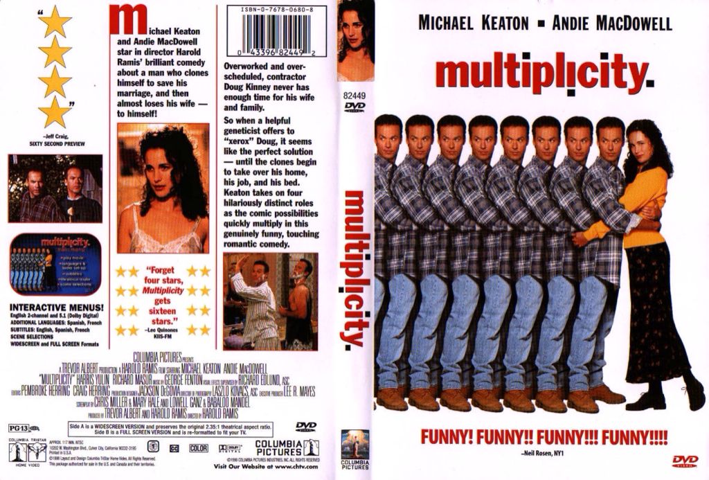 Multiplicity DVD movie collectible [Barcode 043396824492] - Main Image 2