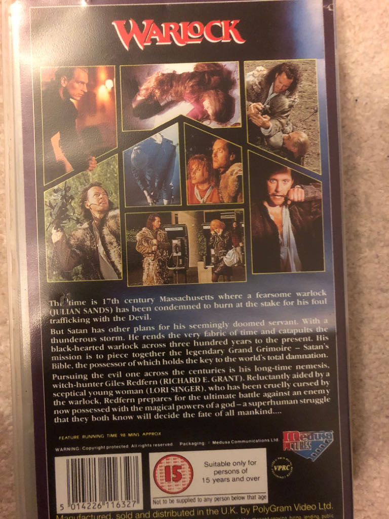 Warlock DVD movie collectible [Barcode 9332412003753] - Main Image 2
