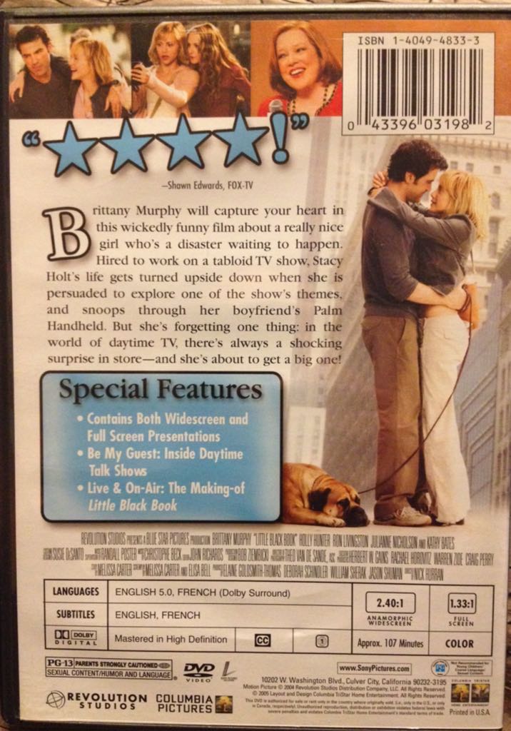 Full Frontal DVD movie collectible [Barcode 786936204179] - Main Image 2