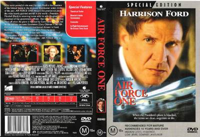 Air Force One DVD movie collectible [Barcode 7509656001636] - Main Image 2
