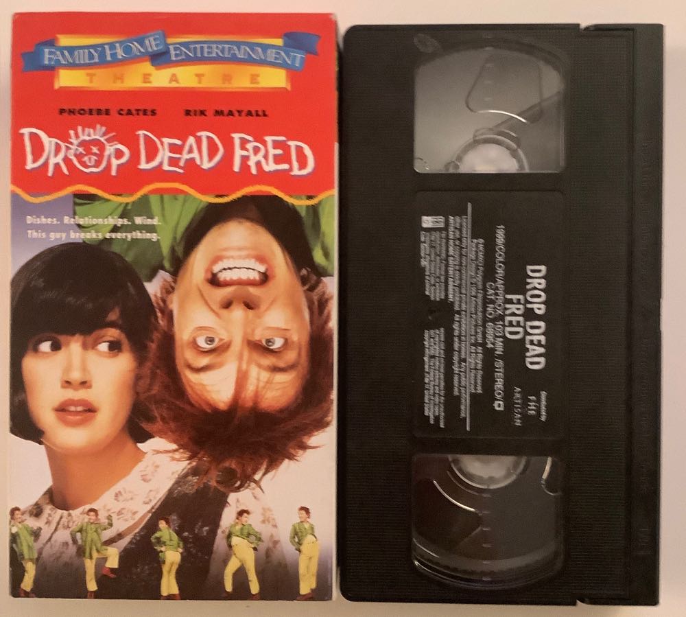 Drop Dead Fred VHS movie collectible [Barcode 012236895435] - Main Image 3