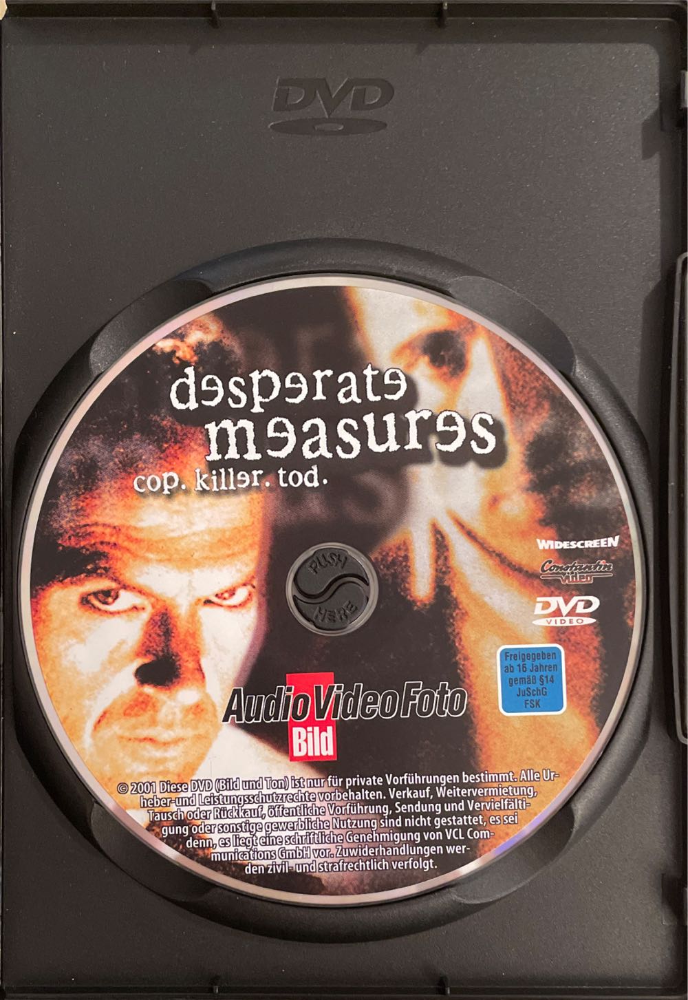 Desperate Measures DVD movie collectible [Barcode 4012050137083] - Main Image 3