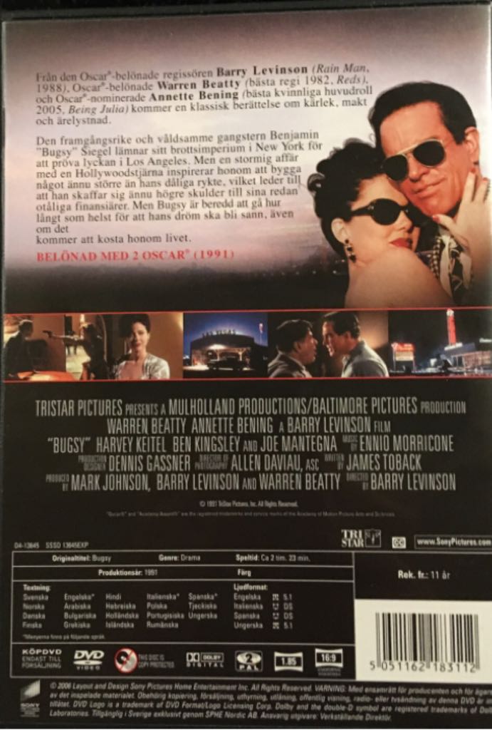Maffia 10 Bugsy DVD movie collectible [Barcode 5051162183112] - Main Image 2