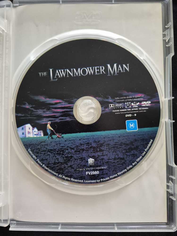 The Lawnmower Man 1 DVD movie collectible [Barcode 9318500025609] - Main Image 3