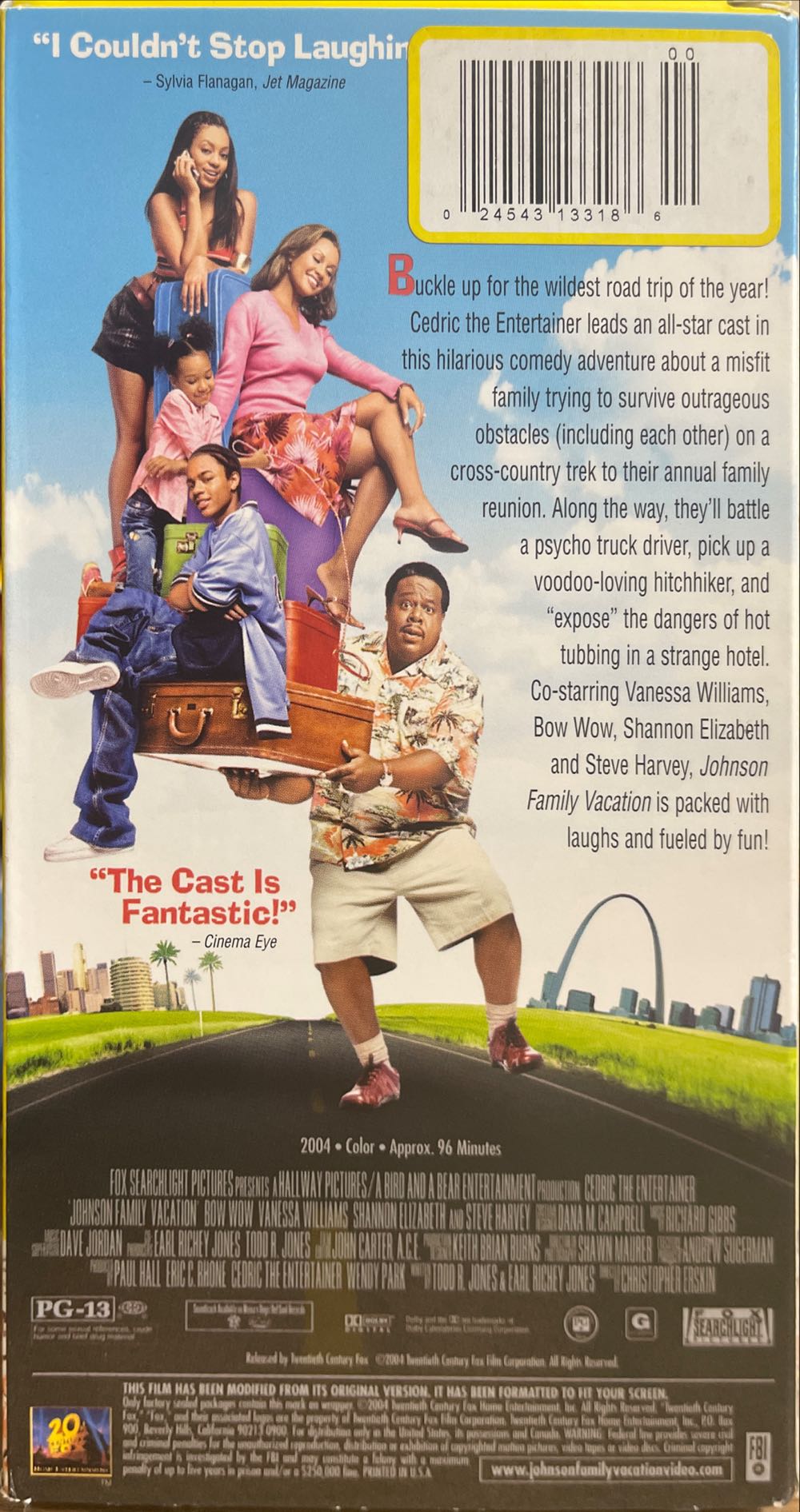 Johnson Family Vacation VHS movie collectible [Barcode 024543133186] - Main Image 2