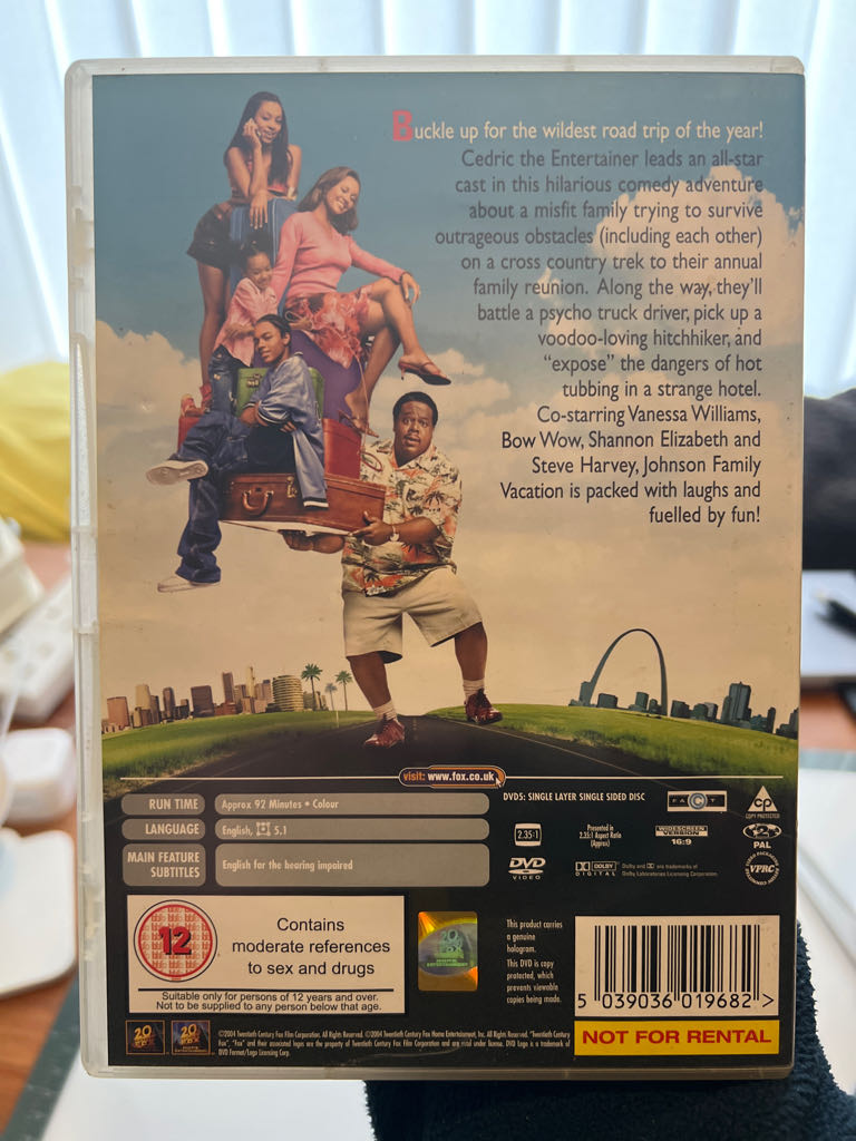 Johnson Family Vacation DVD movie collectible [Barcode 5039036019682] - Main Image 2