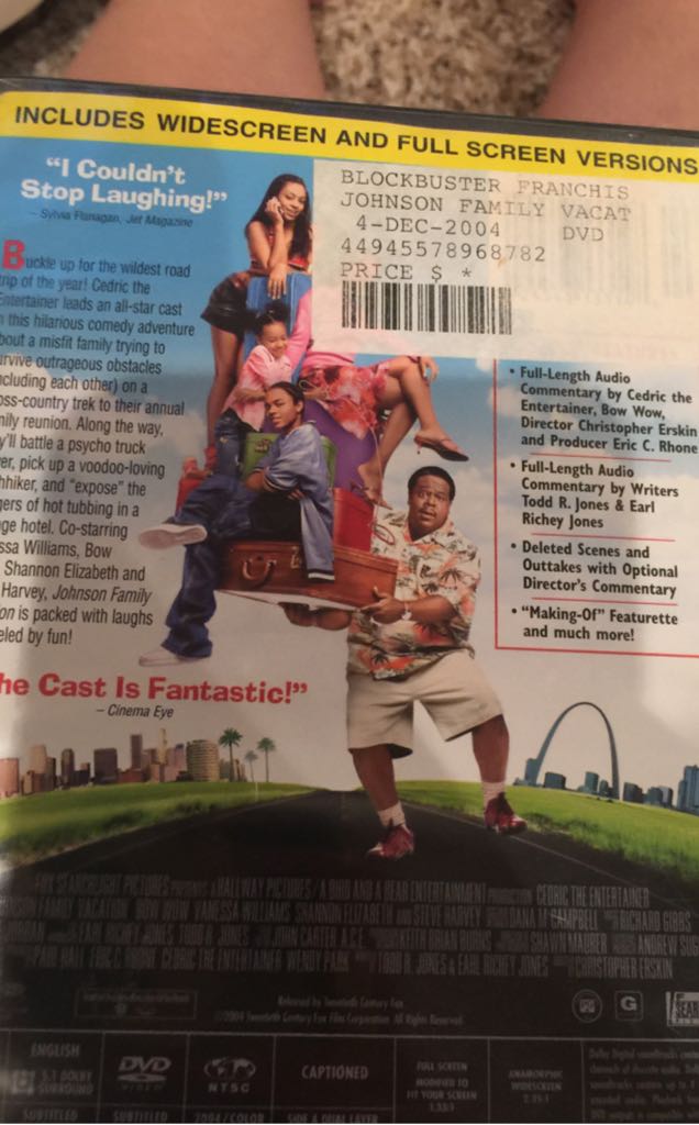 Johnson Family Vacation DVD movie collectible - Main Image 2