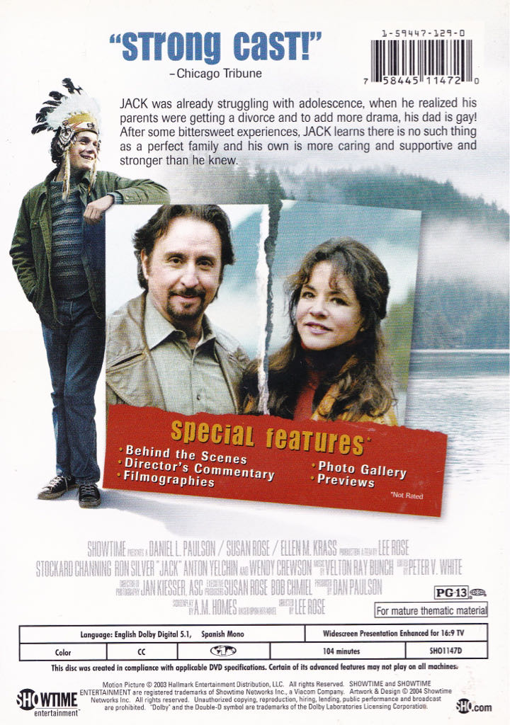 Jack DVD movie collectible [Barcode 758445114720] - Main Image 2