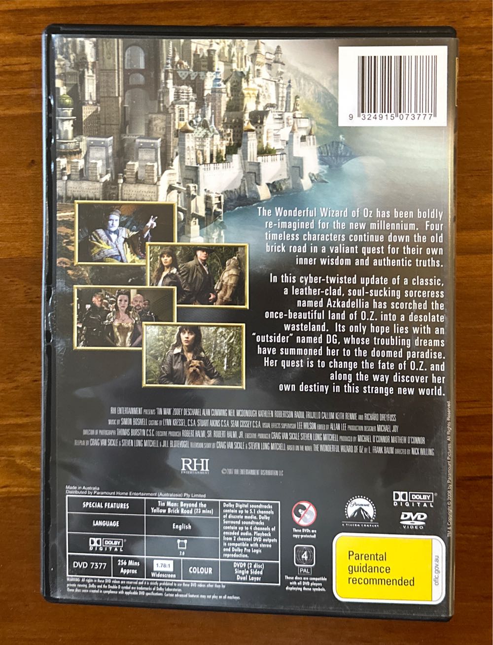 Tin Man (2008) DVD DVD movie collectible [Barcode 9324915073777] - Main Image 2