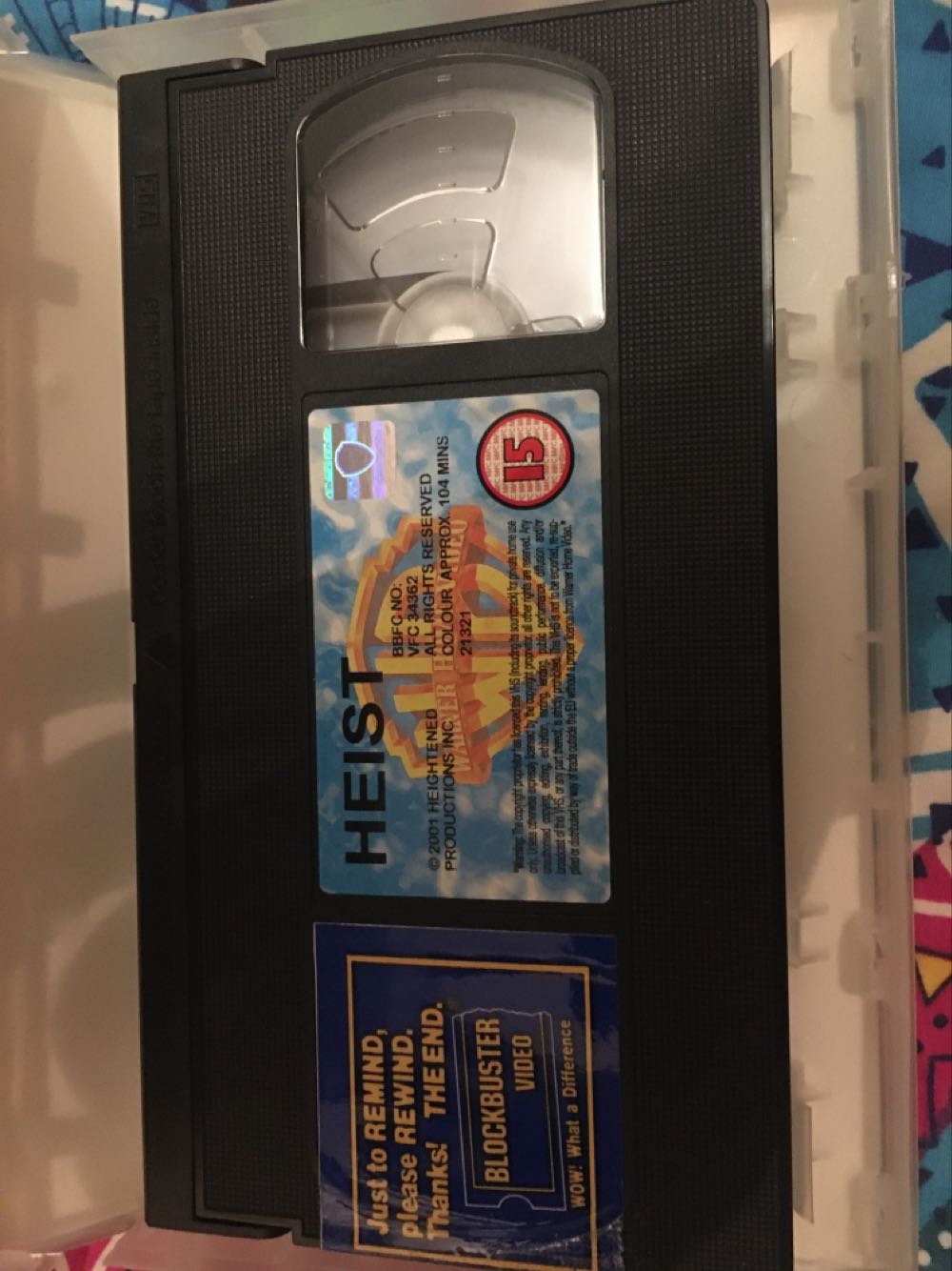Heist VHS movie collectible [Barcode 8539213212] - Main Image 3