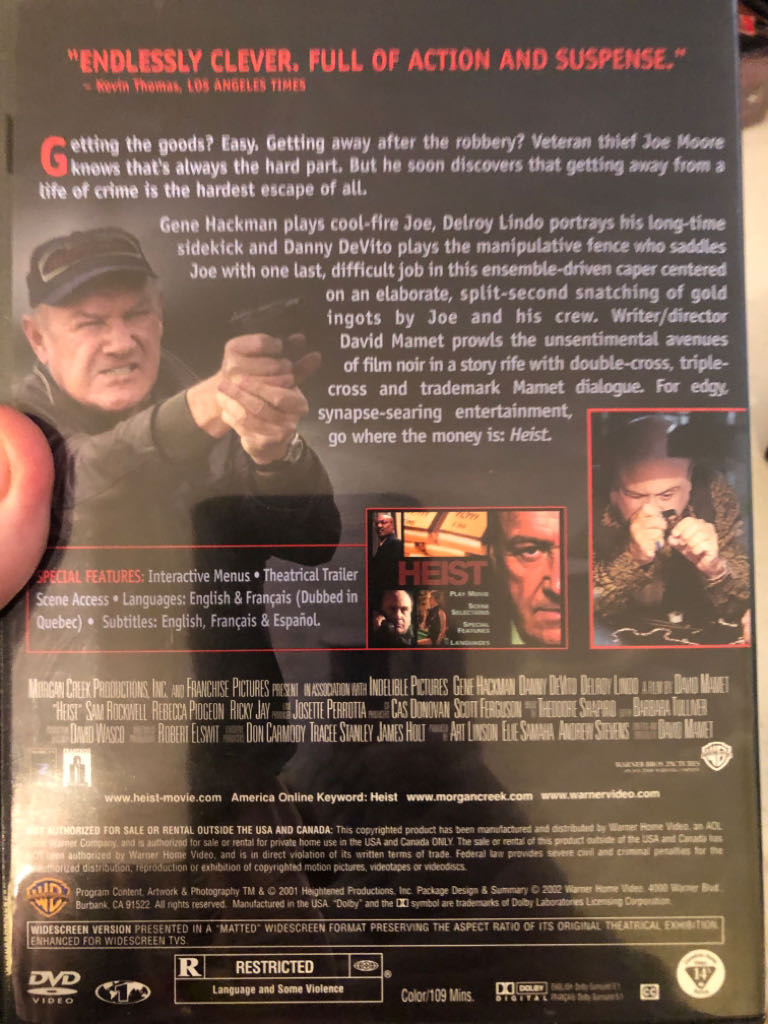 Heist Fandango at Home movie collectible [Barcode 8697405235179] - Main Image 2