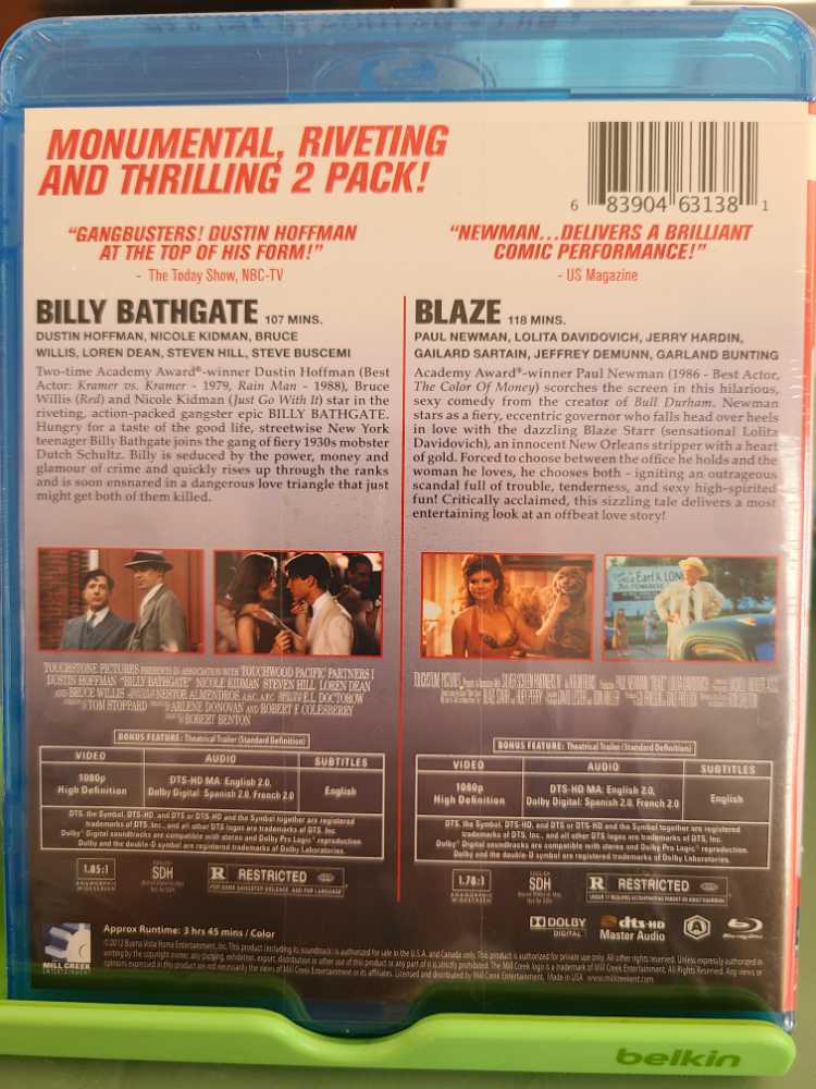 BILLY BATHGATE Digital Copy movie collectible [Barcode 7509656009328] - Main Image 3