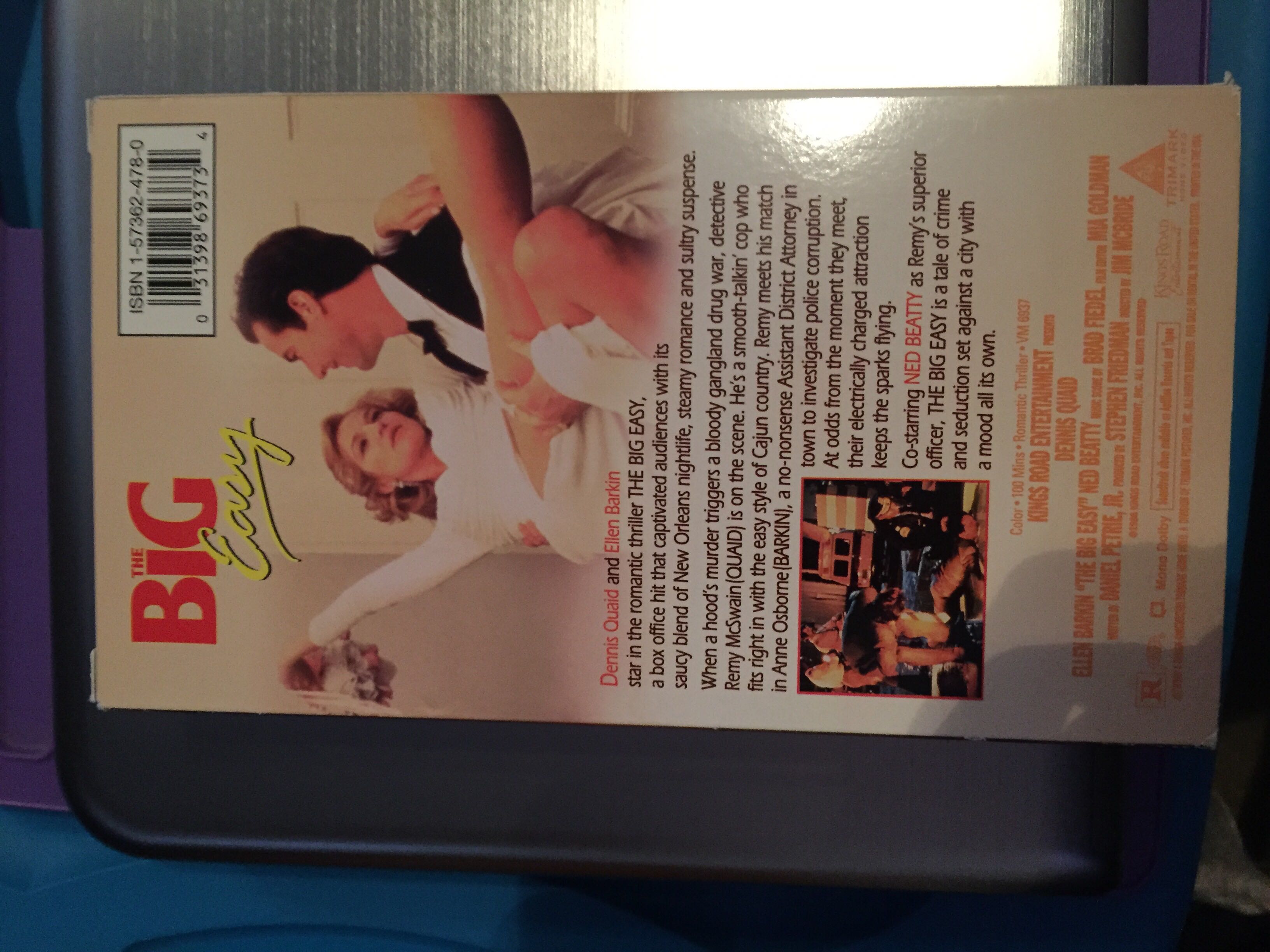 The Big Easy VHS movie collectible [Barcode 031398693734] - Main Image 2