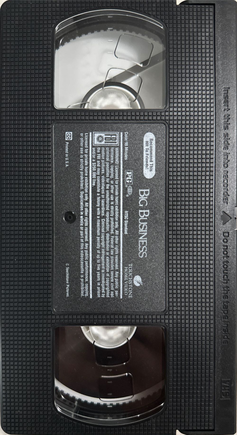 Big Business VHS movie collectible [Barcode 012257605037] - Main Image 4