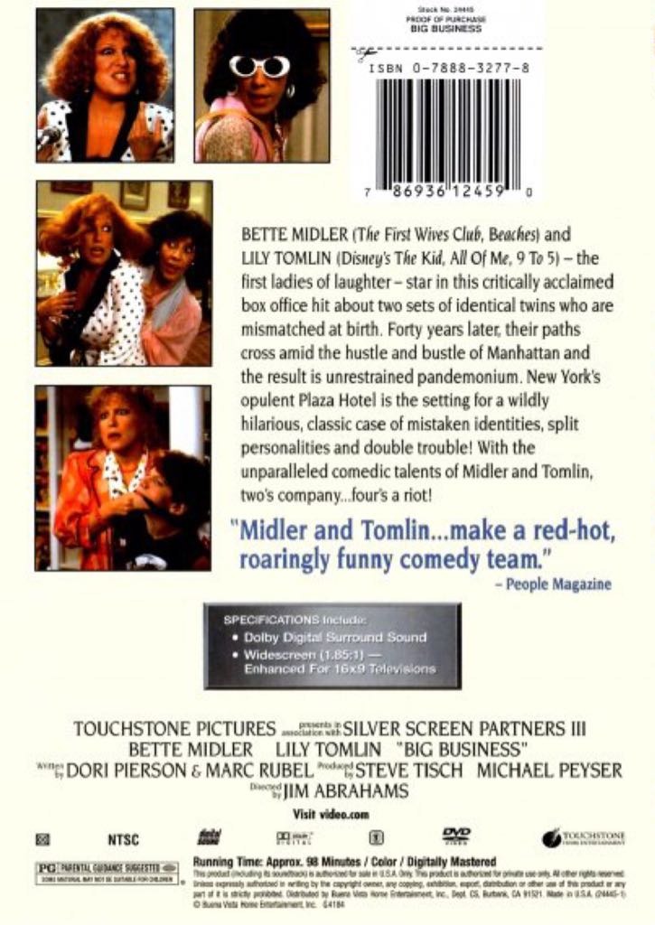 Big Business Amazon movie collectible [Barcode 786936124590] - Main Image 2