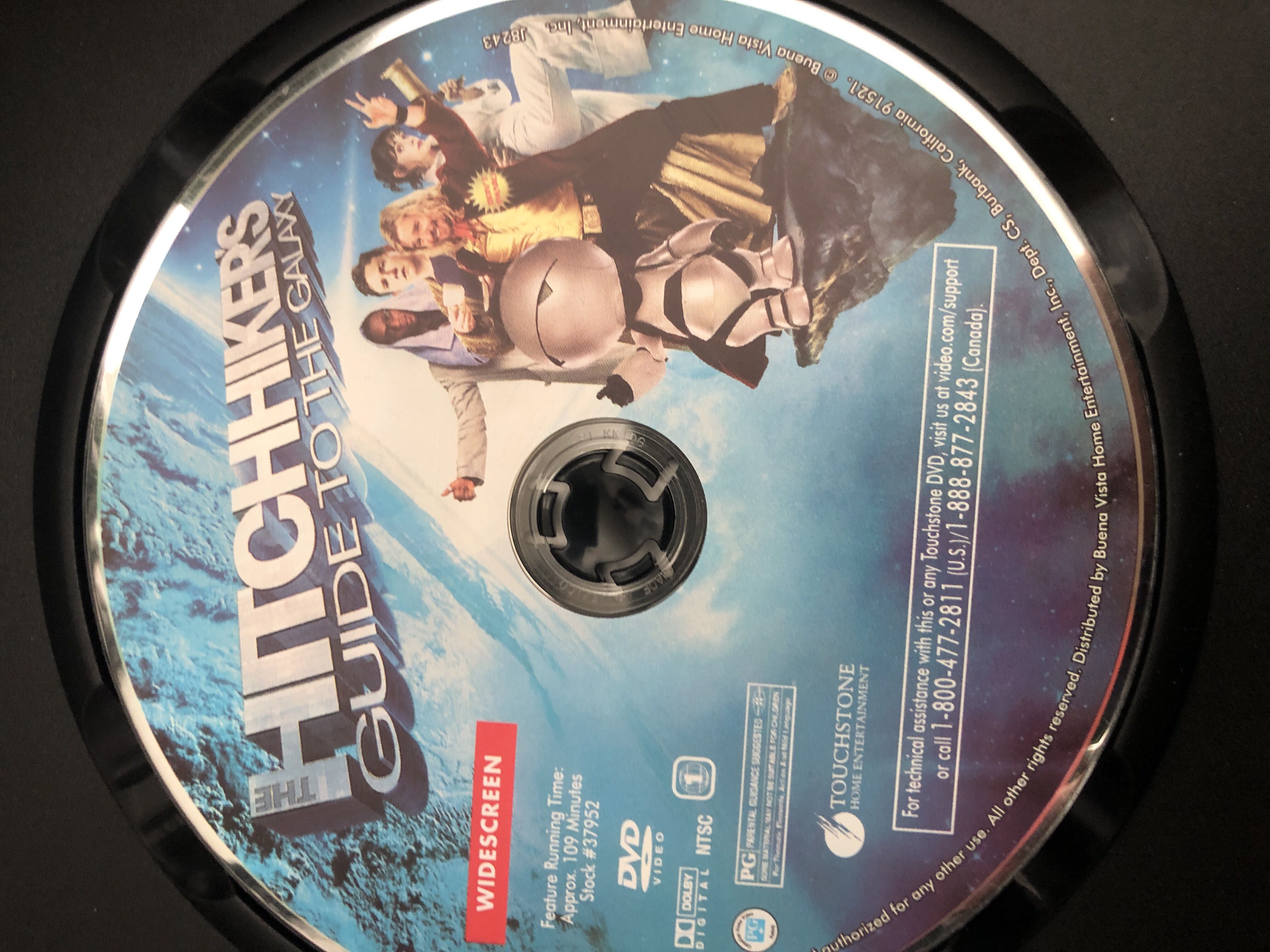 Hitchhiker’s Guide to the Galaxy (2003) DVD movie collectible [Barcode 786936258462] - Main Image 3