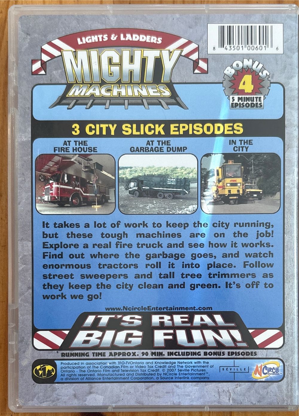 Mighty Machine: Light Ladders DVD movie collectible [Barcode 843501006016] - Main Image 2