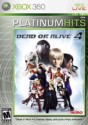 Dead or Alive 4Platinum HitsXbox 360  movie collectible [Barcode 018946010519] - Main Image 1