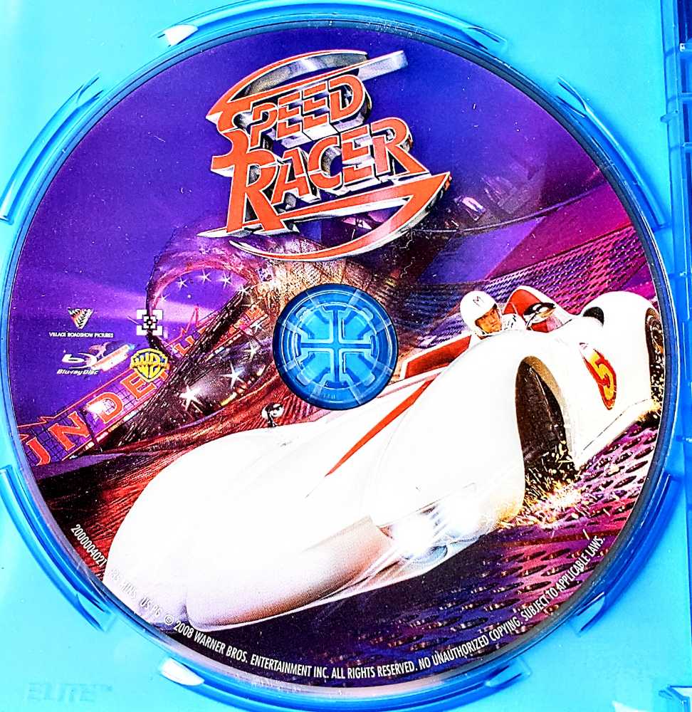 Speed Racer Blu-ray movie collectible [Barcode 883929151073] - Main Image 3