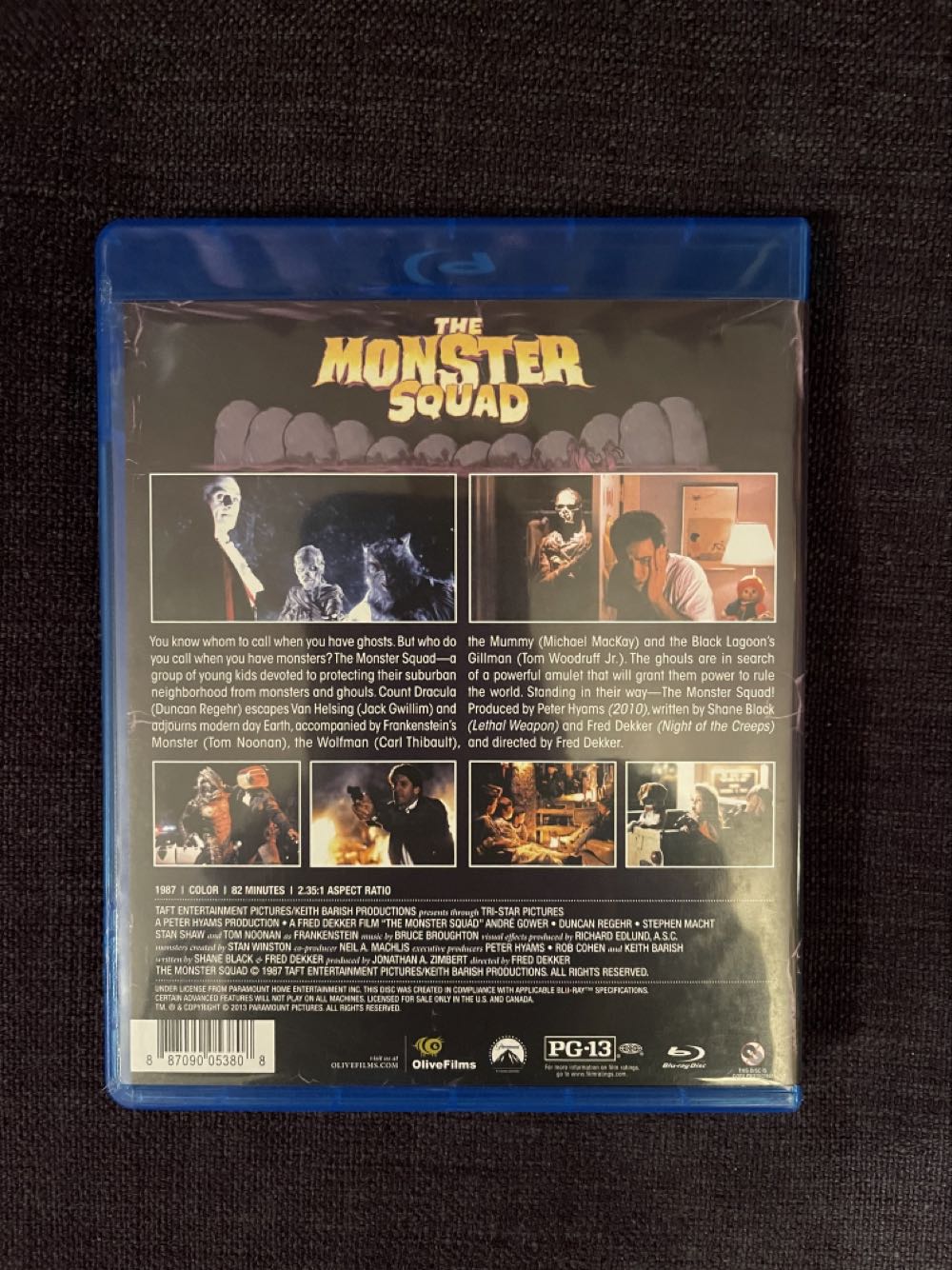 The Monster Squad Blu-ray movie collectible [Barcode 887090053808] - Main Image 3