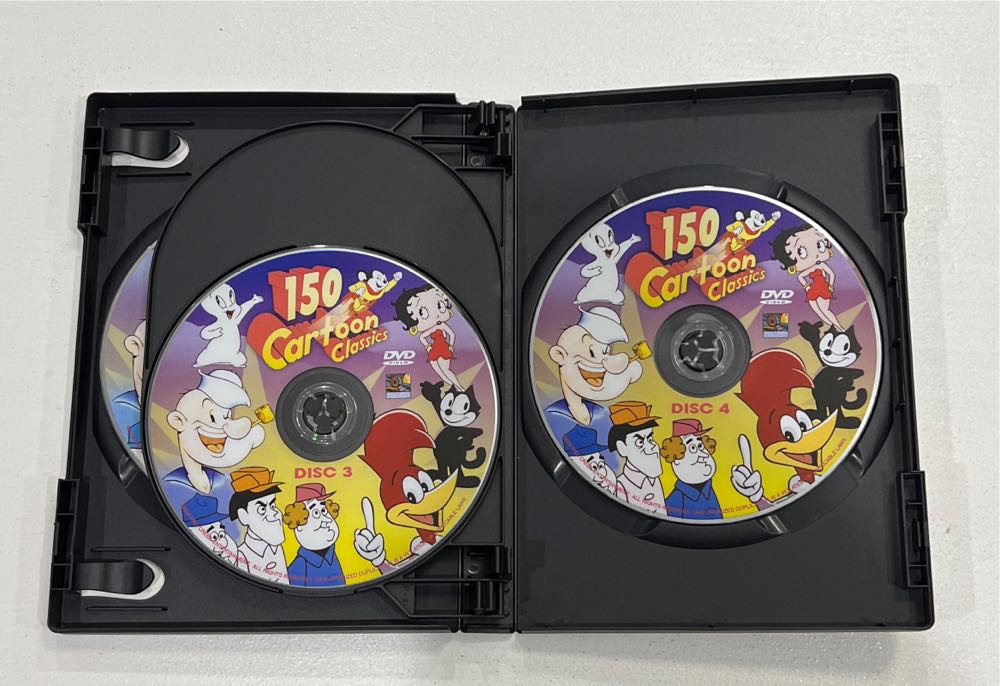 150 Cartoon Classics DVD movie collectible [Barcode 683904505309] - Main Image 3